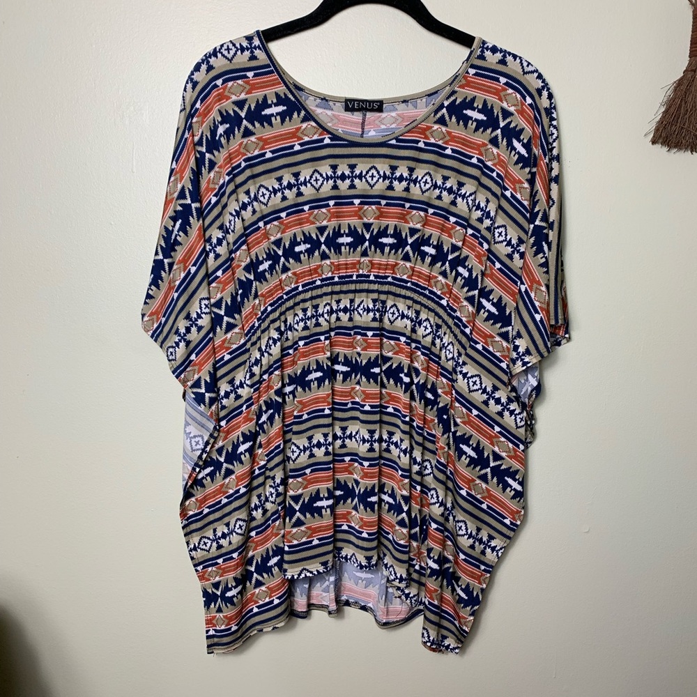 Venus butterfly sleeve blouse